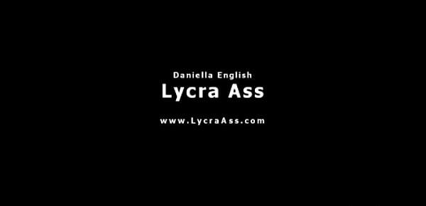  sexy lycra ass British milf Daniella English